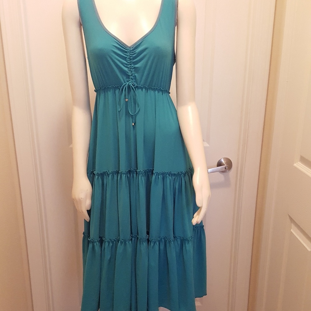 Teal dress